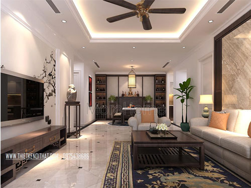  Thiết kế nội thất chung cư Thăng Long Number One